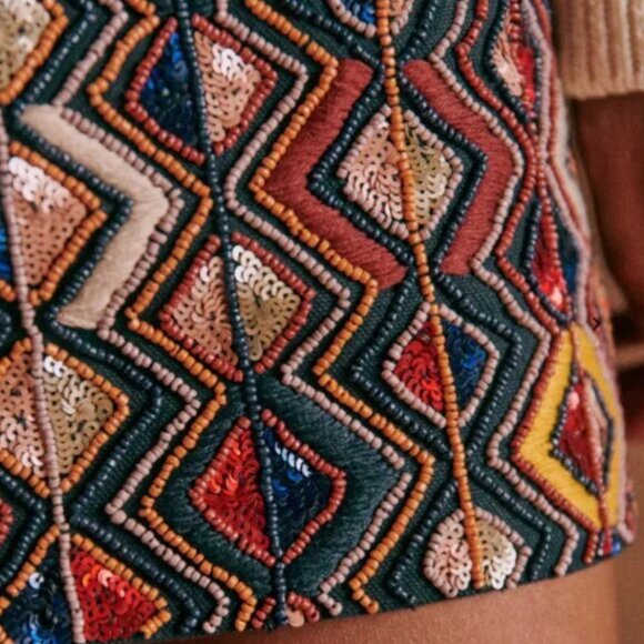 Sezane Malia Sixties Pearl Skirt size 34 (US size 2) - Picture 2 of 8